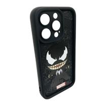 Case Capinha Protetora Venom Marvel Celular iPhone 16 Pro