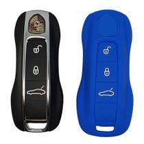 Case Chave Porsche 3 Silicone 911 Cayenne Boxster Panamera