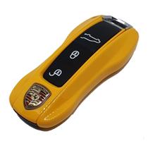 Case Chave Porsche L+S Amarelo Cayenne Panamera 911 Cayman Case Chave Porsche L+S Amarelo Cayenne Panamera 911 Cayman