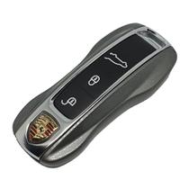 Case Chave Porsche L+S Cinza com Cromado Panamera Cayenne Case Chave Porsche L+S Cinza com Cromado Panamera Cayenne