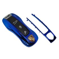 Case Chave Porsche Sup Azul Metálico 911 Cayenne Taycan Case Chave Porsche Sup Azul Metálico 911 Cayenne Taycan
