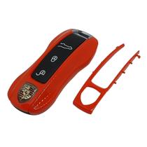Case Chave Porsche Sup Laranja 911 Cayenne Boxster Panamera