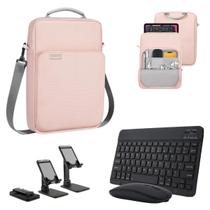 Case Com Alça + Teclado E Suporte Para Lenovo Idea Tb-336Zu