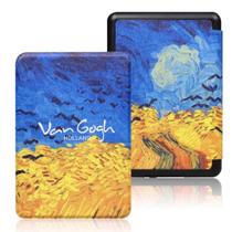 Case Com Estampa Couro Para Kindle 12 Básico 6.0 Rs23Cv 2024