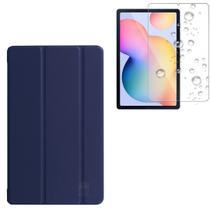 Case Com Slot Para Caneta Para Galaxy Tab S6 Lite + Vidro 9h