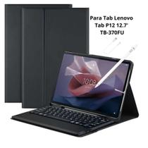 Case com Teclado Sem Fio + Caneta P/ Lenovo Tab P12 12.7 kit Completo Case com Teclado Sem Fio + Caneta P/ Lenovo Tab P12 12.7 kit Completo