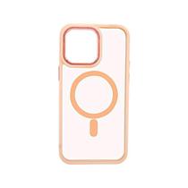 Case Compatível Com iPhone 13 Pro Magsafe Rose New Hybrid Infinity