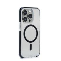 Case Compatível Com iPhone 14 Pro Com Magsafe Preta Impactor Ultra Customic 305235