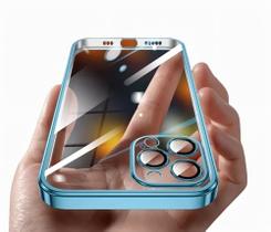 Case compativel iphone 12 13 normal pro promax lente proteção camera - RPK CASE