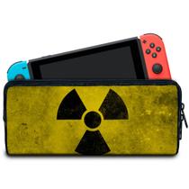 Case Compatível Nintendo Switch Bolsa Estojo - Radioativo