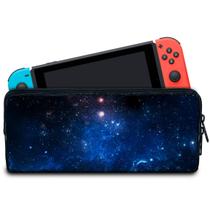 Case Compatível Nintendo Switch Bolsa Estojo - Universo Cosmos