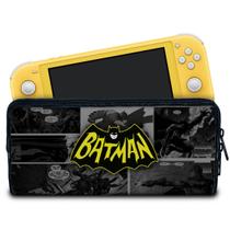 Case Compatível Nintendo Switch Lite Bolsa Estojo - Batman Comics
