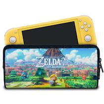 Case Compatível Nintendo Switch Lite Bolsa Estojo - Zelda Link's Awakening