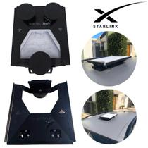 Case Compatível Starlink Mini 100 Aço com Imã Neodímio Alça Transporte