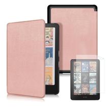 Case Couro Para Kindle Colorsoft 1 (7 Polegadas) + Película