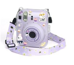 Case Crystal Para Instax Mini 12 Personalizável - Roxo Case Crystal Para Instax Mini 12 Personalizável - Roxo