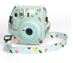 Case Crystal Para Instax Mini 12 Personalizável - Verde Case Crystal Para Instax Mini 12 Personalizável - Verde