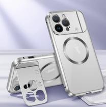 Case de Alumínio 360º Future Compatível Para iPhone 13 14 15 Pro Pro Max