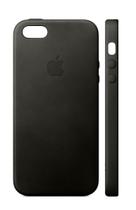 Case de couro preta para iPhone SE - Apple