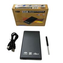 Case de Gaveta Externa P/ Hd Sata 2,5" Usb 2.0 Dex DX-2520A Grafite Case de Gaveta Externa P/ Hd Sata 2,5" Usb 2.0 Dex DX-2520A Grafite
