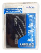 Case de gaveta para HDD 2.5"
