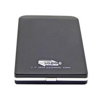 Case de gaveta USB 3.0 para hdd 2.5 sata slim externo exbom