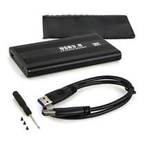 Case De Gaveta Usb 3.0 Para Hdd 2.5" Sata Slim Externo