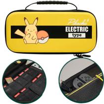 Case de Proteção Nintendo Switch PowerA Pikachu Licenciado Oficial Nintendo Original