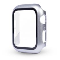 Case de Proteção Silver Integrado com Película para Apple Watch 44mm Case de Proteção Silver Integrado com Película para Apple Watch 44mm