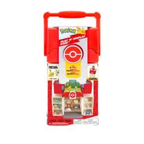 Case Display com 2 Bonecos Pikachu e Sprigatito - Pokémon