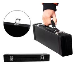 Case Estojo Com Pé Maleta Para Flauta Transversal Em Dó - KONIG