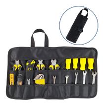 Case Estojo Para Ferramentas Trinchas Pincel Eletricista Dobravel Nylon Reforçado 18 Bolsos Case Estojo Para Ferramentas Trinchas Pincel Eletricista Dobravel Nylon Reforçado 18 Bolsos