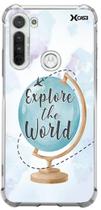 Case Explore O Mundo - Motorola: E6 Play
