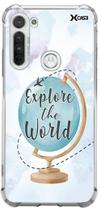 Case Explore O Mundo - Motorola: G9 Play - Xcase