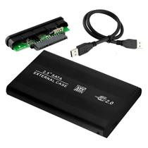 Case Externa Para Hd SATA 2,5" Usb 2.0 até 4TB - CS-U2