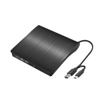 Case Externo Fino De 9.5mm 12.7mm USB 3.0 Tipo-C Para Unidade Óptica SATA CD DVD ROM ODD Case Externo Fino De 9.5mm 12.7mm USB 3.0 Tipo-C Para Unidade Óptica SATA CD DVD ROM ODD