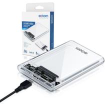 Case Externo Gaveta Transparente para HD 2.5" e SSD SATA 5TB