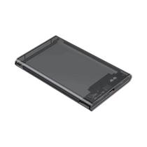 Case Externo Para Disco Rígido De 2.5 Polegadas USB Tipo C, SATA Para USB, UASP, Transparente,
