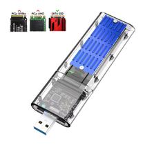 Case Externo Para SSD M.2 Sata Enclosure USB JIM000047-BL Kebidu