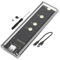 Case Externo Para SSD NGFF / NVME M.2 10gbps Type-c Ultra Case Externo Para SSD NGFF / NVME M.2 10gbps Type-c Ultra