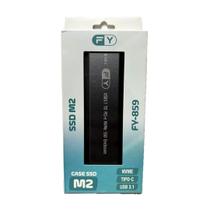 Case Externo Ssd M.2 Nvme Tipo-c Usb 3.1 Fy-859