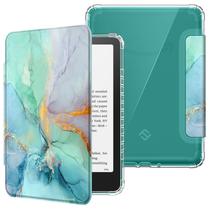 Case Fintie para Kindle Paperwhite de 12ª geração em mármore esmeralda de 2024