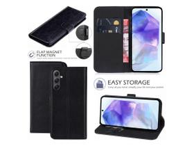 Case Flip Vegan Leather Porta Cartão+Dinheiro P/ A36 5G 6.7'