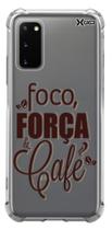 Case Foco, Força E Café - Samsung: A01 - Xcase