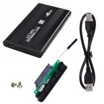 Case Gaveta Hd Sata Externo 2.5 Notebook Usb 2.0 Pc Solução Para Armazenamento LT256PR