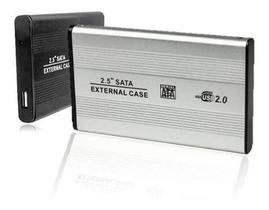 Case Gaveta Hd Sata Externo 2.5 Usb 2.0 Notebook prata - TZ