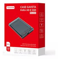 Case Gaveta para HD e SSD Tomate MCS-2530 - Proteção e Praticidade Case Gaveta para HD e SSD Tomate MCS-2530 - Proteção e Praticidade