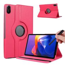 Case Giratória Para Tablet Xiaomi Redmi Pad 2 + Caneta Touch