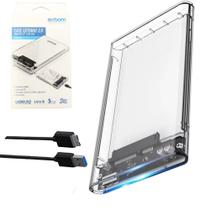 Case Hd 2.5 Ssd Externo Usb 3.0 5gbps 5Tb Gaveta Pc Notebook Mac