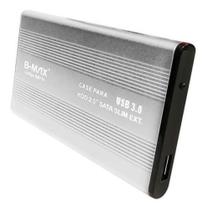 Case HD Externo 2,5" USB 3.0 Sata Preto/Branco/Azul Praticidade e Mobilidade - B-Max Case HD Externo 2,5" USB 3.0 Sata Preto/Branco/Azul Praticidade e Mobilidade - B-Max